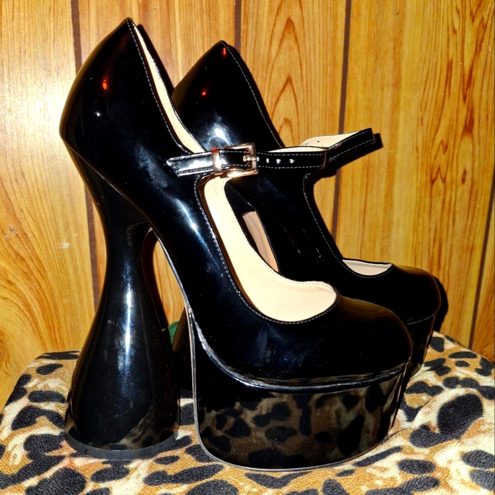 WOMENS PLATFORM MARY JANES
